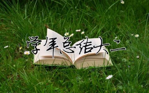 學年總結大二16