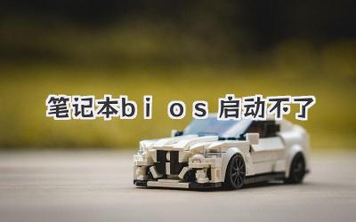 筆記本bios啟動不了